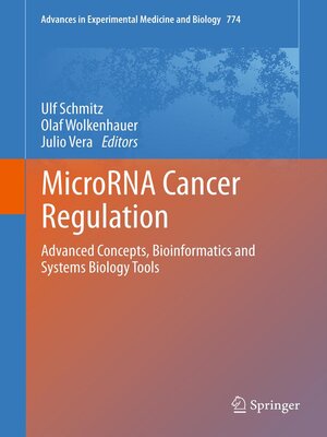 cover image of MicroRNA Cancer Regulation